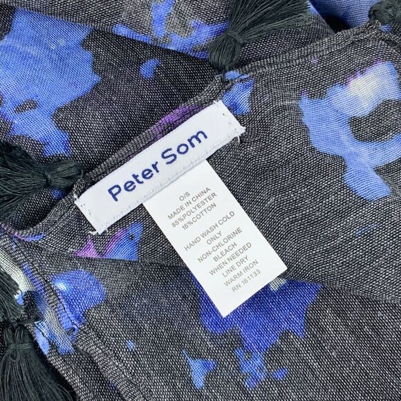 Peter Som Sarong Dream Floral Meteorite Swim Beach Coverup Womens One Size - Picture 3 of 8